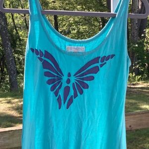 Synergy Organic Cotton Butterfly Applique Dress size M
